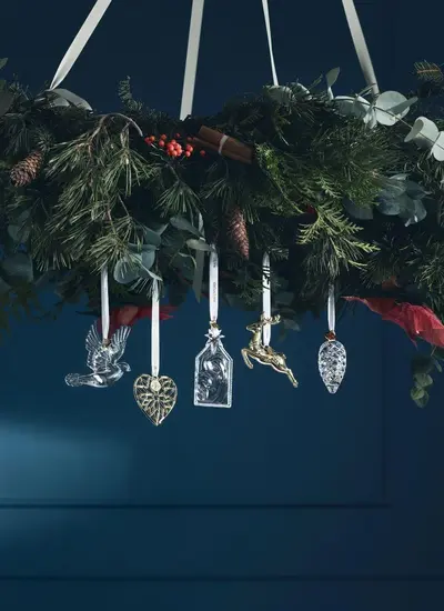Waterford Crystal Dove Of Peace Christmas Ornament